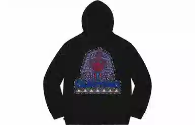 Supreme FW20 Week 1 Pharaoh Studded Hooded Sweatshirt