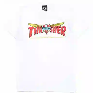 Thrasher Wings Tee White