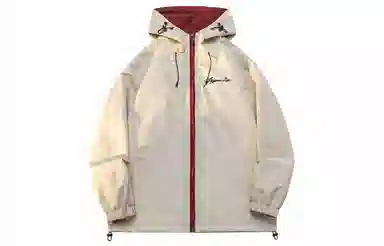 王者荣耀 鲁班七号星空梦想款 美式高街纯色简约基础款字母印花休闲宽松百搭撞色外套高街户外机能风工装连帽无性别通勤舒适夹克 男女同款