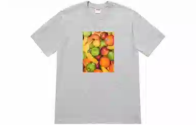 Supreme SS19 Fruit Tee Heather Grey T