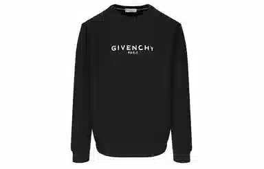Givenchy Logo Crewneck Sweatshirt Black