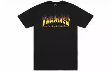 Thrasher BBQ Tee Black