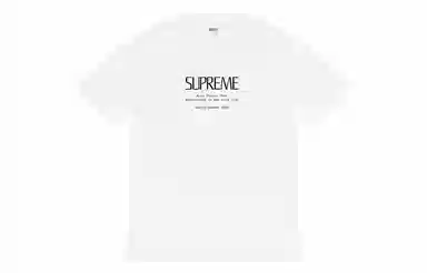 Supreme Week 18 Anno Domini Tee LogoT