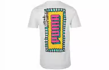 Puma Logo Tee White