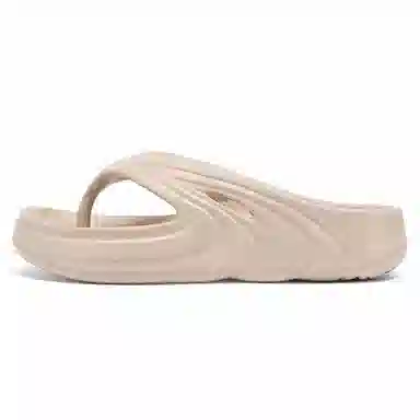 南极人 经典纯色简约时尚居家户外 防磨防滑人字拖鞋 男款