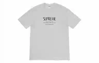 Supreme Week 18 Anno Domini Tee LogoT
