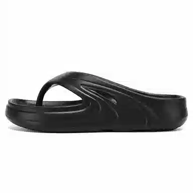 南极人 经典纯色简约时尚居家户外 防磨防滑人字拖鞋 男款