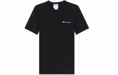 Champion Logo T-Shirt Black