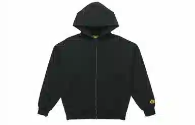 Drew House Mini Smiley Logo Zip Hoodie Black