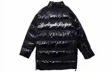 New Era FW21 Long Down Jacket Black