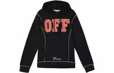 OFF-WHITE Hoodie Black