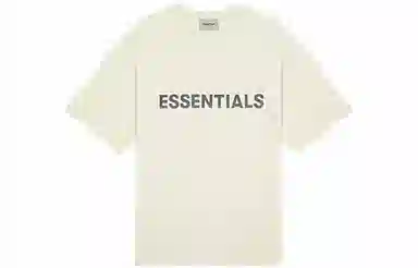 Fear of God Essentials SS20 Graphic Logo Cream T