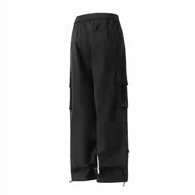 国际米兰足球俱乐部 美式纯色简约多口袋百搭系带直筒工装裤 男女同款