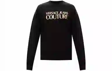 Versace Jeans Couture Logo Sweatshirt Black