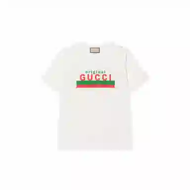 Gucci Logo Ivory T-Shirt