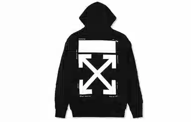 OFF-WHITE Hoodie Black