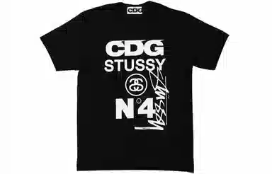 CDG x Stussy Logo T-Shirt
