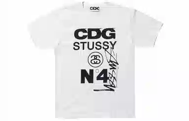 CDG x Stussy Logo T-Shirt