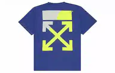 OFF-WHITE T-Shirt Blue
