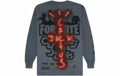 Travis Scott Cactus Jack Back Bling L/S Tee