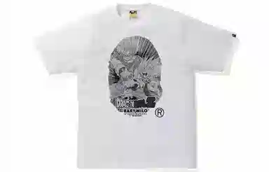 A BATHING APE Bape x Dragon Ball Z Big Ape Head Tee T