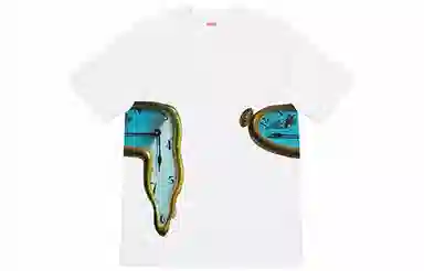 Supreme The Persistence of Memory Tee White