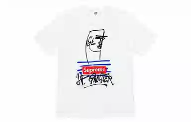 Supreme x Jean Paul Gaultier Tee White