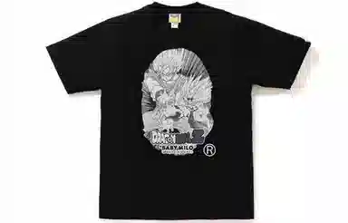 A BATHING APE Bape x Dragon Ball Z Big Ape Head Tee T