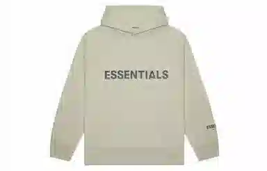 Fear of God Essentials FW20 Pullover Hoodie Moss