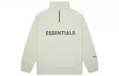 Fear of God Essentials Half Zip Pullover Sage