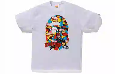 BAPE x Marvel Black Widow Tee White
