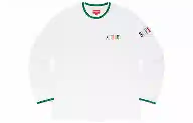 Supreme FW20 Week 12 Multi Color Logo LS Top