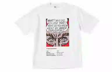 UNIQLO x roy lichtenstein T