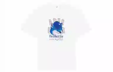 Maison Kitsune x ADER ERROR Logo T-Shirt White