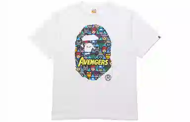 A BATHING APE Avengers Ape Head Tee