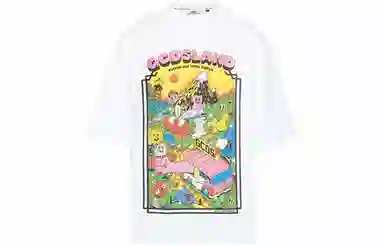 GCDS FW21 White T-Shirt