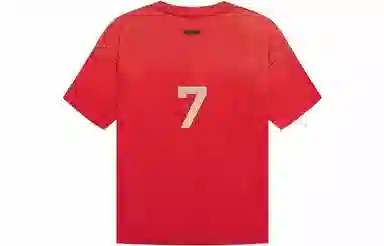 Fear of God 7 Tee Vintage Red