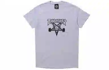 Thrasher Racing T-Shirt Grey