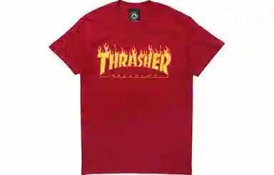 Thrasher Logo T-Shirt Red