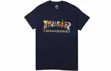 Thrasher Logo T-Shirt Blue