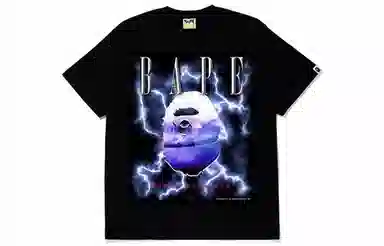 A BATHING APE BAPE LIGHTNING TEE