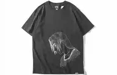UNIQLO Naruto Itachi T-Shirt Dark Gray