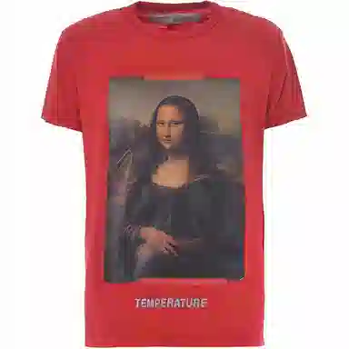 OFF-WHITE Monalisa Red Tee