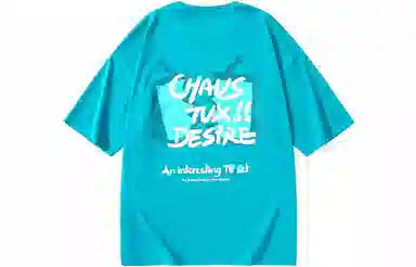 TVX Letter Print Oversized Cotton T-Shirt