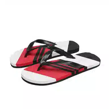 南极人 简约时尚户外休闲舒适 防磨防滑人字拖鞋 男款