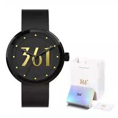 361° Quartz Watch Black Dial