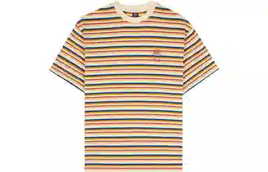 Brain Dead SS23 Striped Crewneck Tee