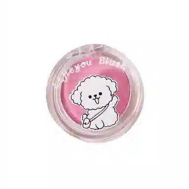 丽洁悠 线条小狗腮红怦怦腮红 提亮肤色