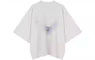 YEEZY x Gap x Balenciaga Letter Print T-Shirt White