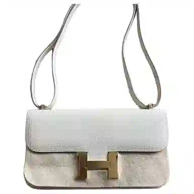 HERMES Constance Elan Epsom 10 Craie